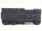 Unknown Brand MTG 01 GH 86 Military Army Cargo Transport Truck Dark Green Camouflage Plastic Body Die Cast Toy Car Vehicle