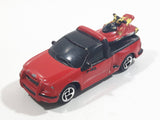 2000 Road Champs Ford F-150 XP Loose Truck with Personal Watercraft Red Die Cast Toy Car Vehicle