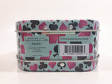 Sugar Lulu Decked Out Card Games Tin Metal Container with Handle - Empty