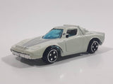 Vintage Summer Marz Karz White Silver Die Cast Toy Car Vehicle - Made in China
