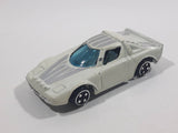 Vintage Summer Marz Karz White Silver Die Cast Toy Car Vehicle - Made in China