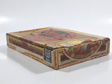 Vintage Suerdieck S/A. Bahia - Brasil 20 Brazilian Nips - Escuro Wood Cigar Box