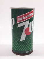Vintage 7up No Caffeine 280ml Tab Top Steel Soda Pop Can