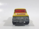 Vintage 1973 Lesney Matchbox Rolamatics No. 57 Wild Life Truck Ranger Yellow Die Cast Toy Dump Truck Vehicle