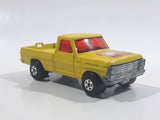 Vintage 1973 Lesney Matchbox Rolamatics No. 57 Wild Life Truck Ranger Yellow Die Cast Toy Dump Truck Vehicle