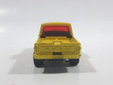 Vintage 1973 Lesney Matchbox Rolamatics No. 57 Wild Life Truck Ranger Yellow Die Cast Toy Dump Truck Vehicle