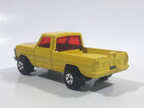Vintage 1973 Lesney Matchbox Rolamatics No. 57 Wild Life Truck Ranger Yellow Die Cast Toy Dump Truck Vehicle
