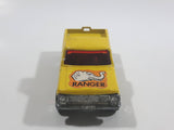 Vintage 1973 Lesney Matchbox Rolamatics No. 57 Wild Life Truck Ranger Yellow Die Cast Toy Dump Truck Vehicle
