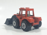 Vintage 1981 Lesney Matchbox Superfast No. 29 Tractor Shovel Red Die Cast Toy Construction Building Equipment Vehicle