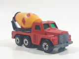Vintage 1977 Lesney Matchbox Superfast No. 19 Cement Truck Red Die Cast Toy Car Construction Vehicle