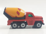 Vintage 1977 Lesney Matchbox Superfast No. 19 Cement Truck Red Die Cast Toy Car Construction Vehicle
