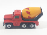 Vintage 1977 Lesney Matchbox Superfast No. 19 Cement Truck Red Die Cast Toy Car Construction Vehicle