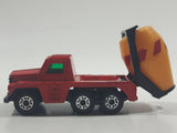 Vintage 1977 Lesney Matchbox Superfast No. 19 Cement Truck Red Die Cast Toy Car Construction Vehicle