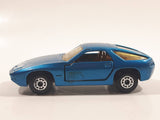 Vintage 1981 Lesney Matchbox Superfast No. 59 Porsche 928 Blue Die Cast Toy Car Vehicle with Opening Doors