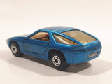Vintage 1981 Lesney Matchbox Superfast No. 59 Porsche 928 Blue Die Cast Toy Car Vehicle with Opening Doors
