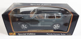 2002 Maisto Special Edition Porsche Cayenne Turbo Dark Green 1/18 Scale Die Cast Toy Car Vehicle with Opening Doors, Hood, and Hatch New in Box