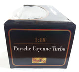 2002 Maisto Special Edition Porsche Cayenne Turbo Dark Green 1/18 Scale Die Cast Toy Car Vehicle with Opening Doors, Hood, and Hatch New in Box