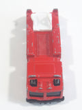 Maisto Fire Truck Red Fire Engine Die Cast Toy Car Emergency Rescue Vehicle