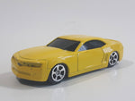 2008 Maisto Speed Wheels 2006 Chevrolet Camaro Concept Yellow Die Cast Toy Car Vehicle 1:64 Scale