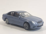 RealToy MB Mercedes Benz E-55 AMG Blue Grey 1/61 Scale Die Cast Toy Car Vehicle