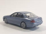 RealToy MB Mercedes Benz E-55 AMG Blue Grey 1/61 Scale Die Cast Toy Car Vehicle