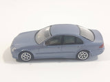 RealToy MB Mercedes Benz E-55 AMG Blue Grey 1/61 Scale Die Cast Toy Car Vehicle