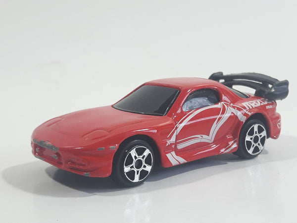 VHTF 2003 Maisto Excess Tuners Mazda RX7 Red Die Cast Toy Car Vehicle