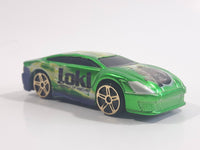 HTF 2011 Maisto Marvel Comics Fast Money "Loki" Character Bright Green Die Cast Toy Car Vehicle