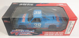 1995 Racing Champions Premier Edition NASCAR Super Truck Series by Craftsman #38 Sammy Swindell Channel Lock Blue 1/24 Scale Die Cast Coin Bank with Key New in Box
