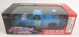 1995 Racing Champions Premier Edition NASCAR Super Truck Series by Craftsman #38 Sammy Swindell Channel Lock Blue 1/24 Scale Die Cast Coin Bank with Key New in Box