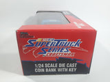 1995 Racing Champions Premier Edition NASCAR Super Truck Series by Craftsman #38 Sammy Swindell Channel Lock Blue 1/24 Scale Die Cast Coin Bank with Key New in Box