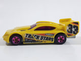 2017 Hot Wheels Track Stars Time Tracker Yellow Die Cast Toy Car Vehicle