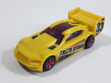 2017 Hot Wheels Track Stars Time Tracker Yellow Die Cast Toy Car Vehicle