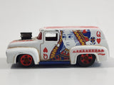2019 Hot Wheels HW Art Cars '56 Ford Truck White Die Cast Toy Car Hot Rod Vehicle