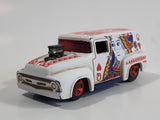 2019 Hot Wheels HW Art Cars '56 Ford Truck White Die Cast Toy Car Hot Rod Vehicle
