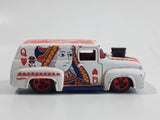 2019 Hot Wheels HW Art Cars '56 Ford Truck White Die Cast Toy Car Hot Rod Vehicle