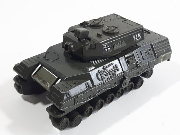 Vintage 1983 Bandai Gobots Japan Super Destroyer Renegade G1 745 Transformer Army Green Tank Die Cast Toy Vehicle No Tracks or Gun