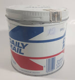 Vintage RJR Macdonald Daily Mail Mild Cigarette Tobacco White Red Blue Tin Metal Can