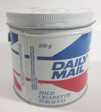 Vintage RJR Macdonald Daily Mail Mild Cigarette Tobacco White Red Blue Tin Metal Can