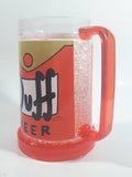 2011 Universal Studios Twentieth Century Fox The Simpsons Duff Beer Matt Groening 473mL Orange Hard Plastic Freezer Mug