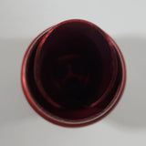 Red Metal and Cork Drink Bottle Pourer