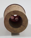 Red Metal and Cork Drink Bottle Pourer