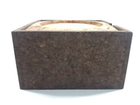 Set of 6 Cork Coasters in Cork Holder Made in Portugal