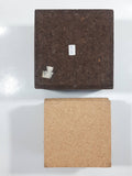 Set of 6 Cork Coasters in Cork Holder Made in Portugal
