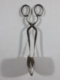 Vintage Handarbeit German Scissor Style Metal Tongs 6 3/4" Long
