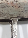 Vintage Handarbeit German Scissor Style Metal Tongs 6 3/4" Long