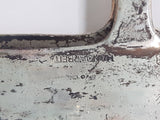 Vintage Handarbeit German Scissor Style Metal Tongs 6 3/4" Long
