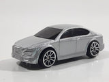 MotorMax 6143-6 Silver Sedan 1/64 Scale Die Cast Toy Car Vehicle