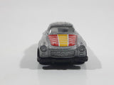 Welly 1955 Mercedes Benz 300SL Gull Wing Doors Silver Die Cast Toy Car Vehicle