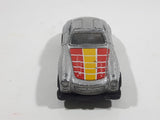 Welly 1955 Mercedes Benz 300SL Gull Wing Doors Silver Die Cast Toy Car Vehicle